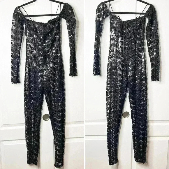 THE NEW ARRIVALS İlkyaz Özel Moss Jumpsuit in El Hedonismo Size 36 EU 2-4 US - Picture 7 of 17